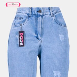 خرید شلوار جین زنانه مدل نیم بگ | خرید عمده شلوار زنانه کد 2247